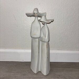 Lladro Nuns Porcelain Statue